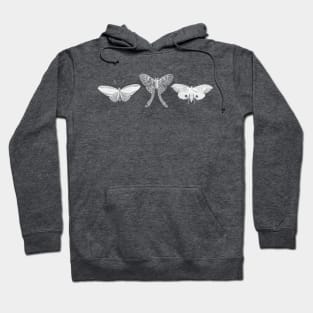 Lunar moths Hoodie